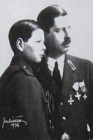 altes Foto mit König Mihai