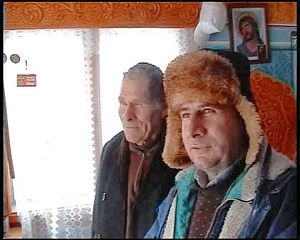 Portrait von Menschen und Landschaft
