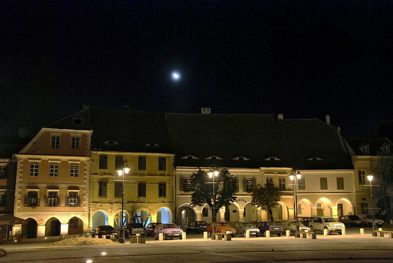 Stadtfotos bei Nacht
