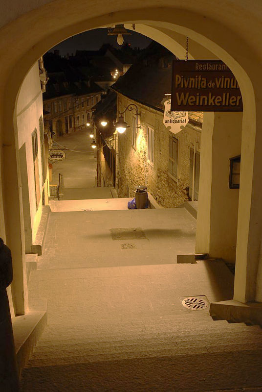 Stadtfotos bei Nacht