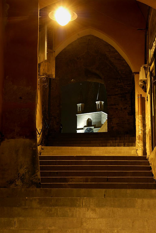 Stadtfotos bei Nacht