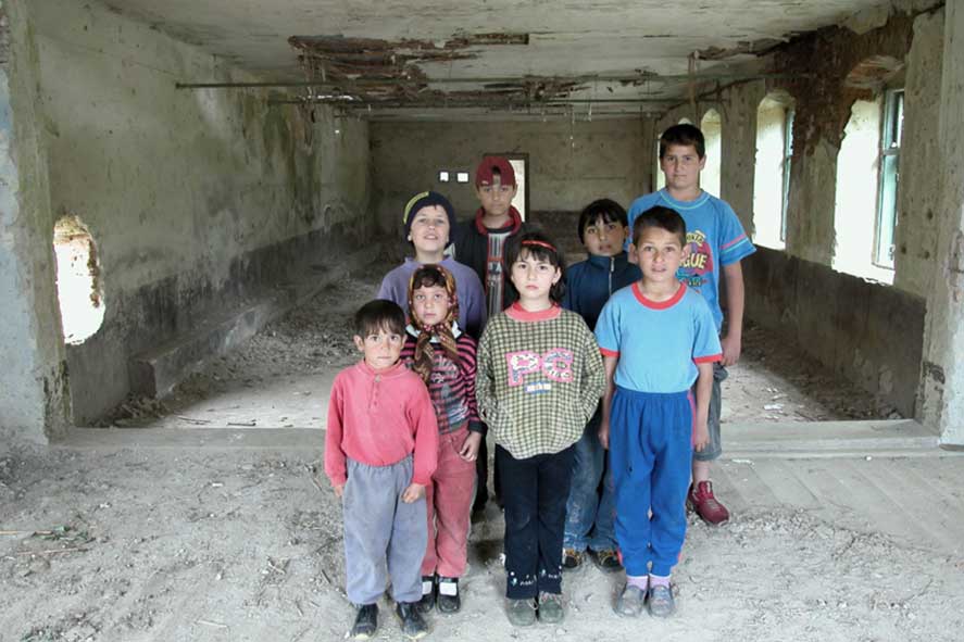 Kinder in der Wehrkirche