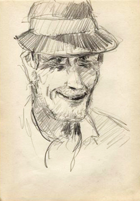 Skizze Portrait