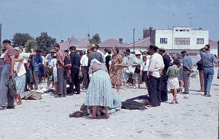 Menschen auf dem Markt