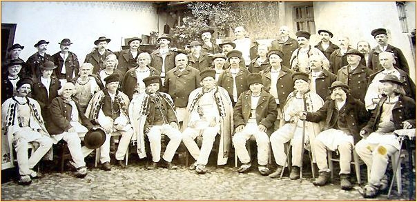 historisches Gruppenfoto
