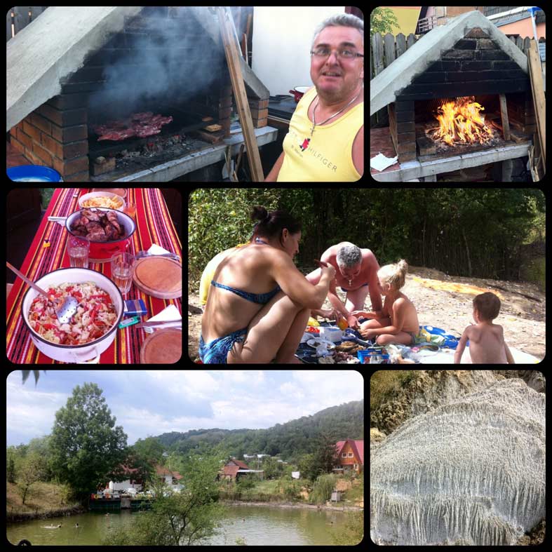 Foto-Collage Picknick