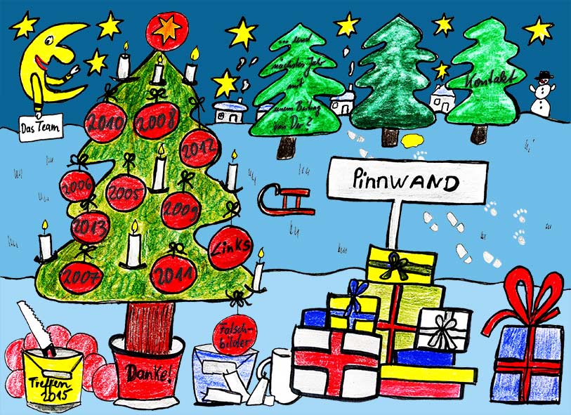 Geschenke unter einem Weihnachtsbaum