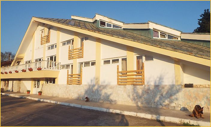 moderner Touristikkomplex