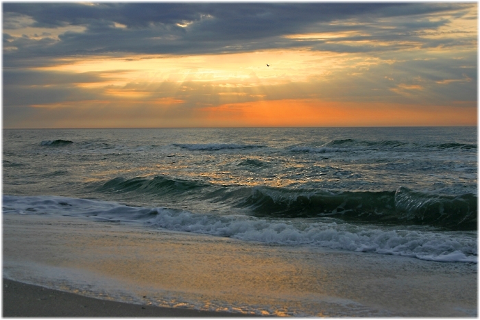 Sonnenuntergang am Schwarzen Meer