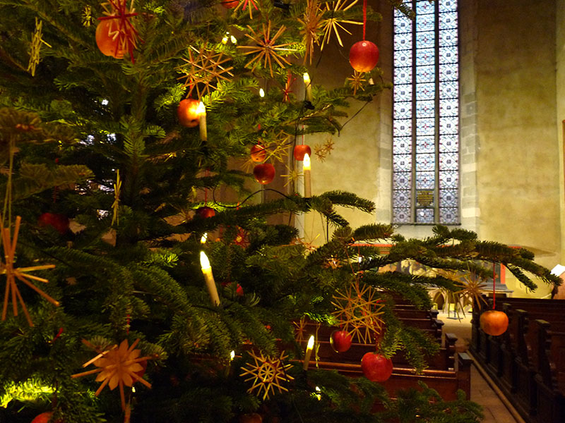 geschmückter Weihnachtsbaum