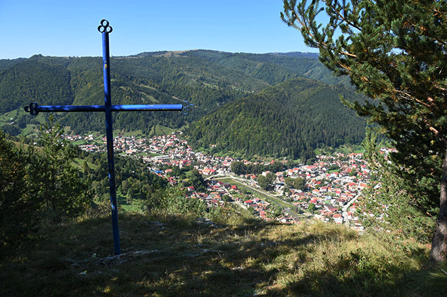 Dorfansicht vom Hausberg