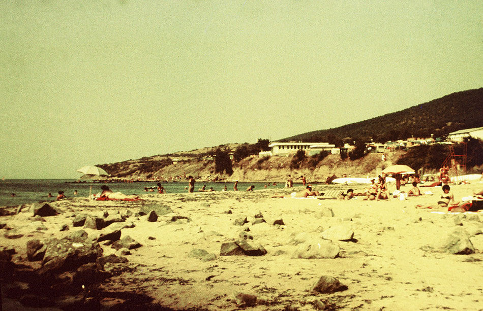 Strand am Schwarzen Meer