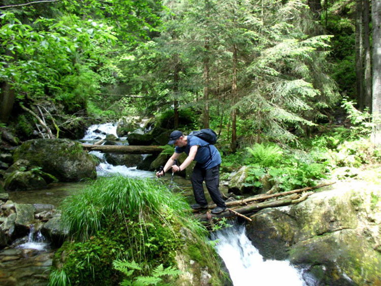 Flussüberquerung