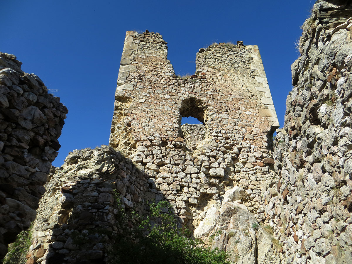 Turmreste der Burgruine