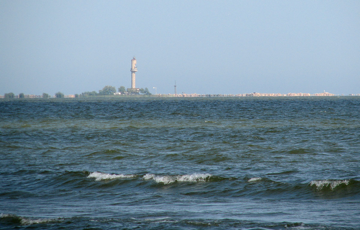 Foto vom schwarzen Meer