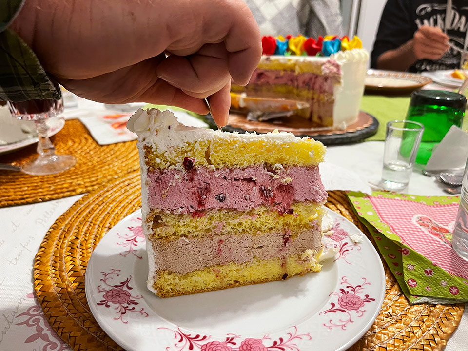 Stück Kuchen