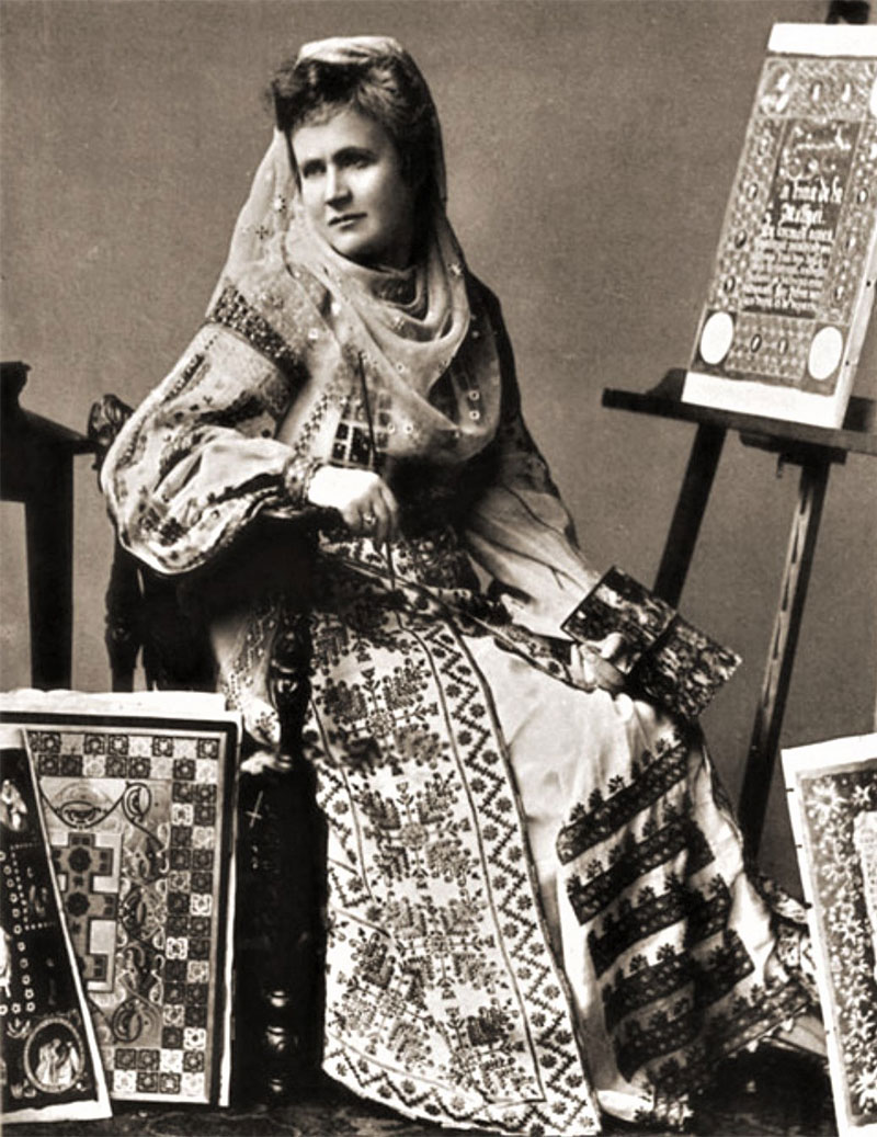 Foto von Königin in Tracht