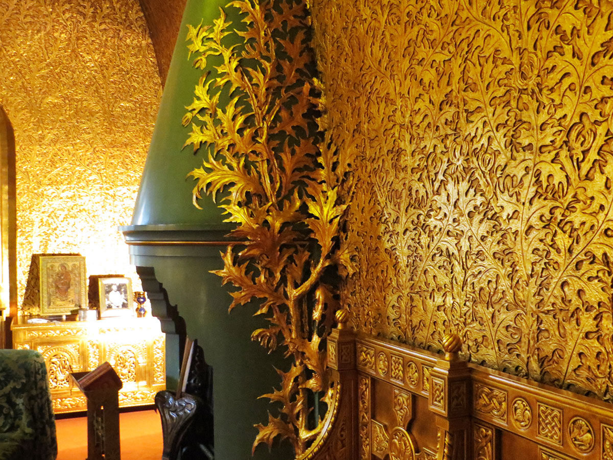 goldene Wand