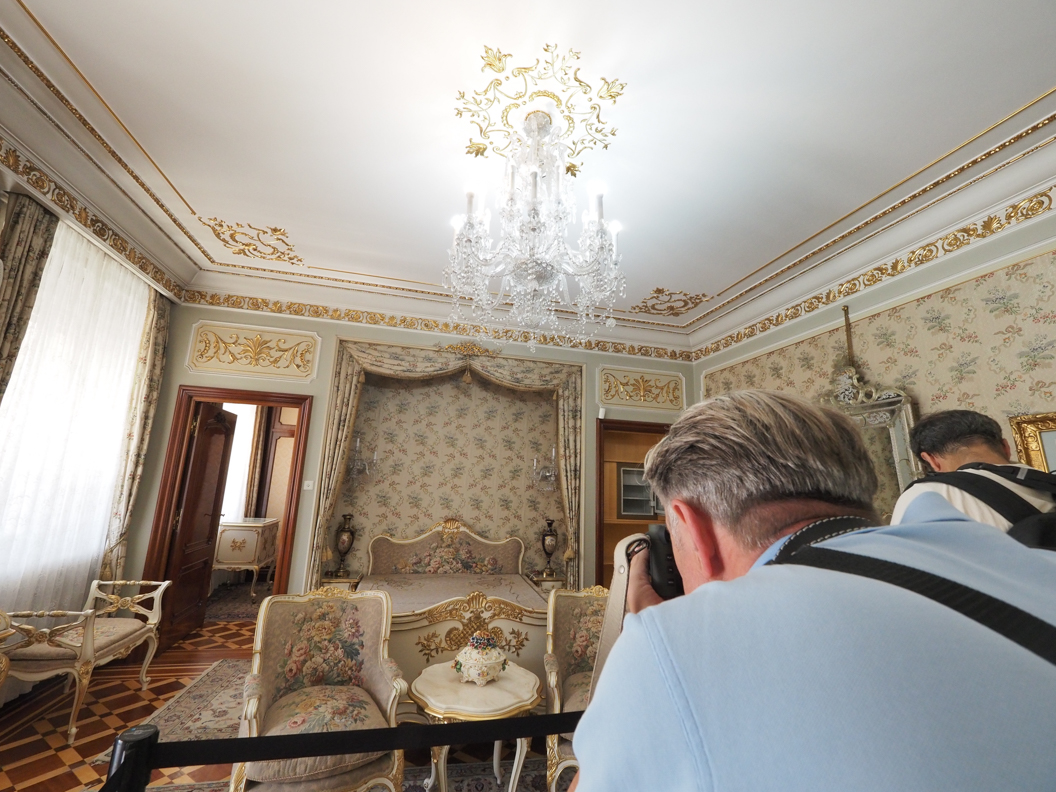 noble Inneneinrichtung der Villa