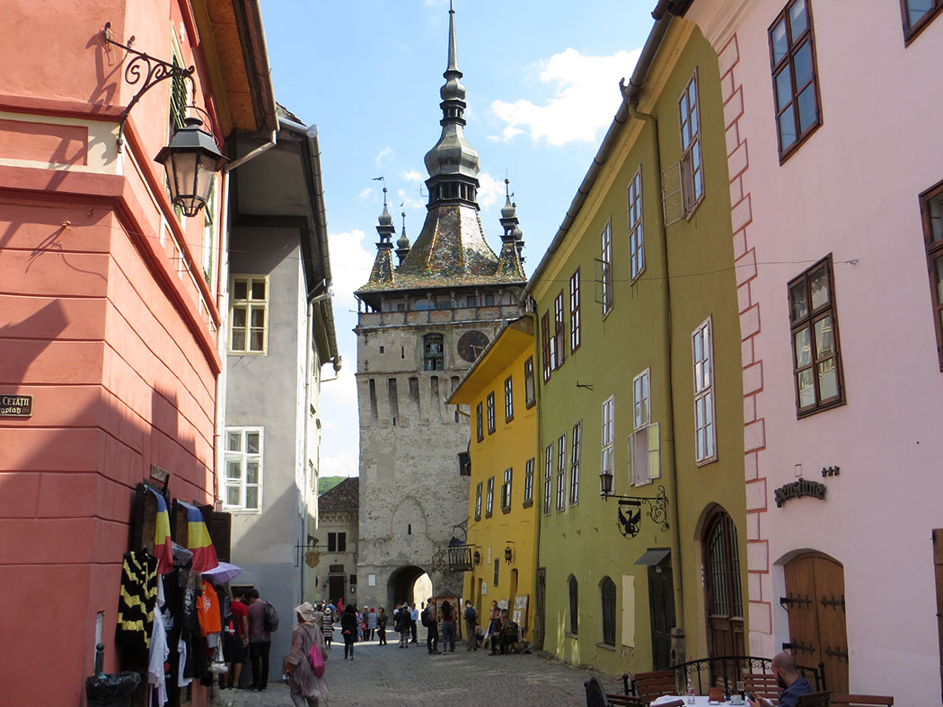 Stadtbilder von Schäßburg