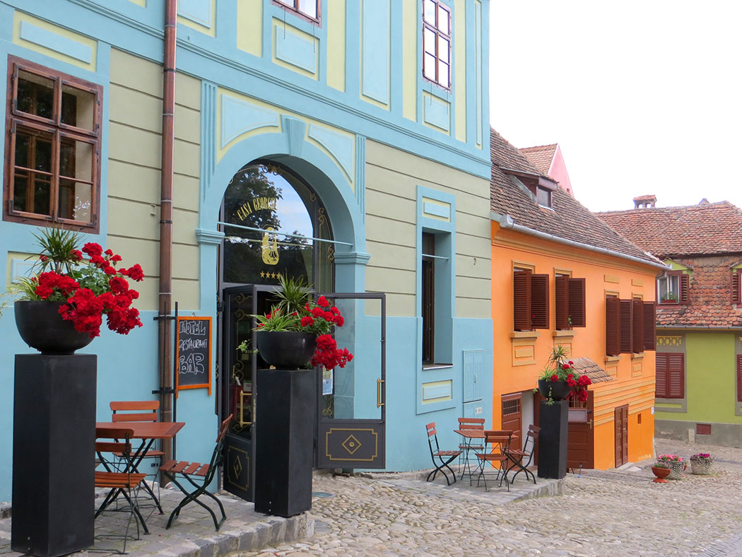 Stadtbilder von Schäßburg