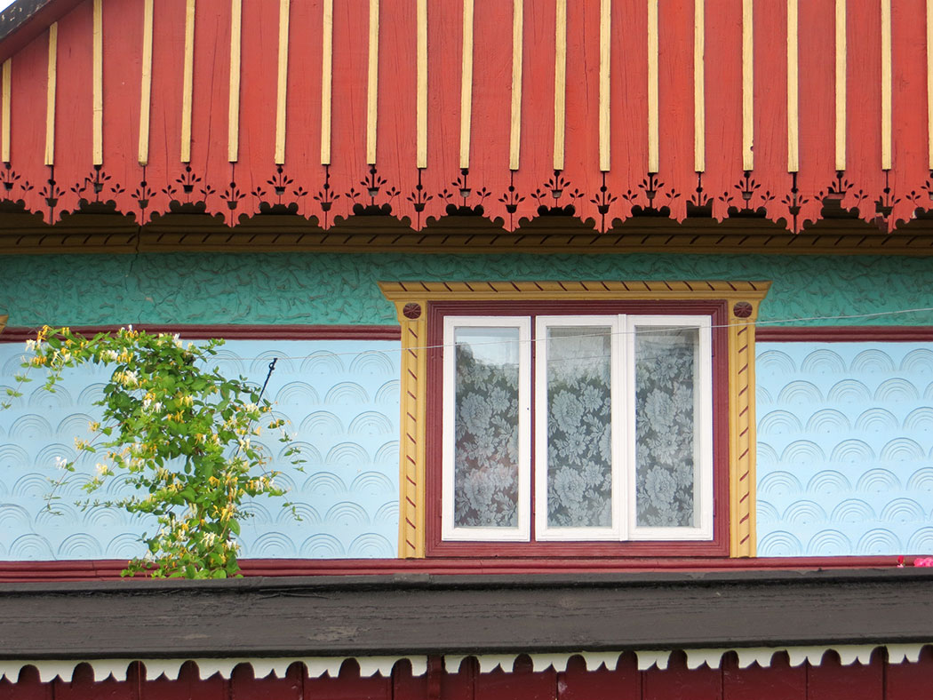 Detailansichten von Häusern