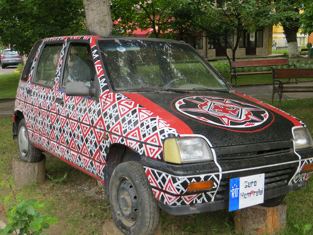 bemalte Autos