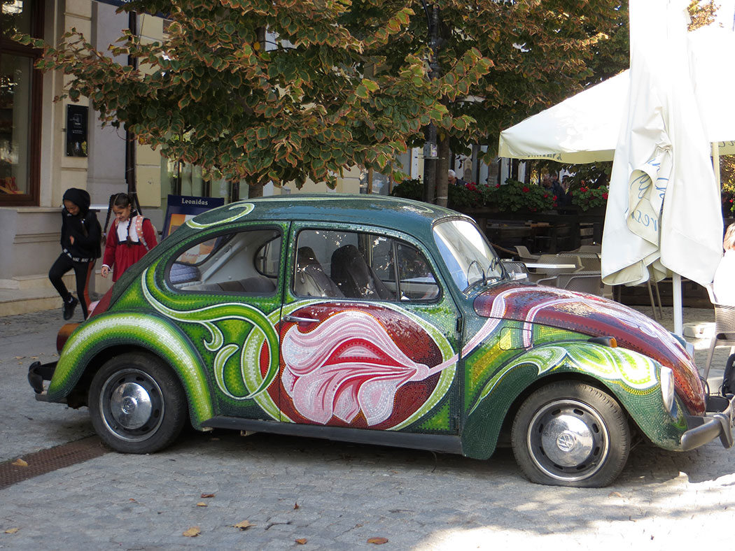 bemalte Autos