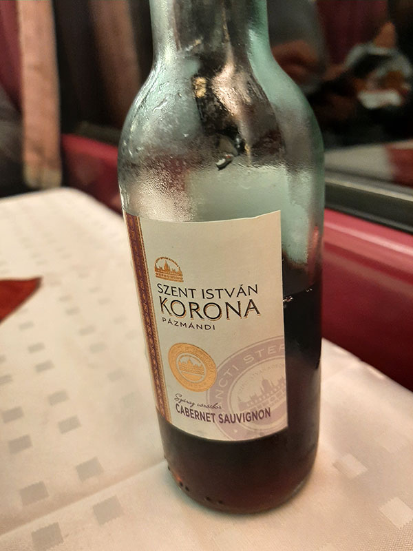 Flasche Wein