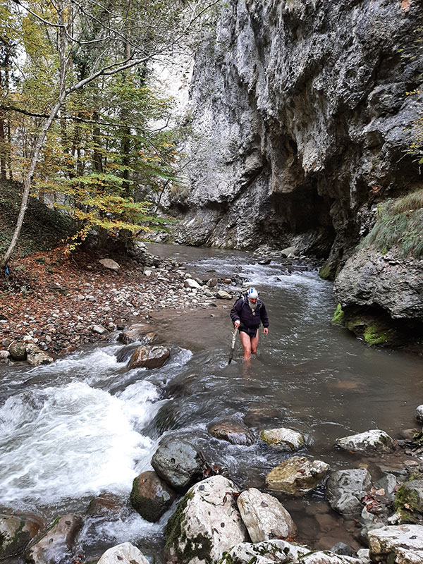 Flusswanderung