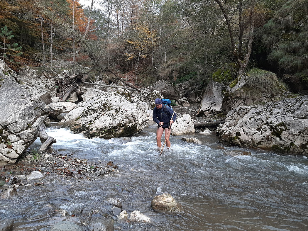 Flusswanderung