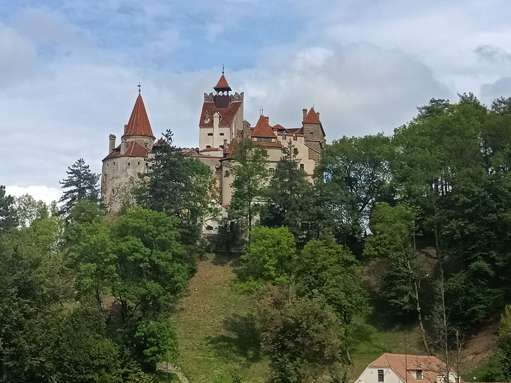 Schloss auf einem Berg