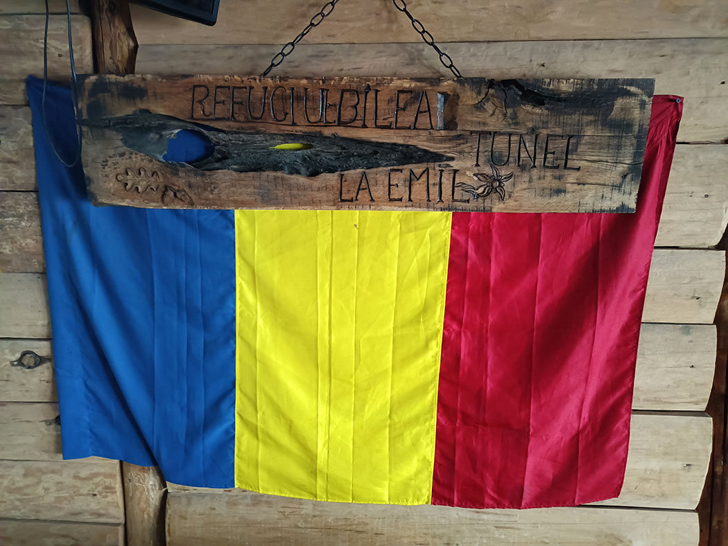 rumänische Flagge