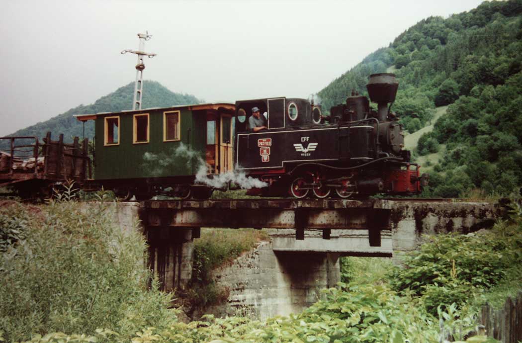 Dampflokfahrt durchs Wassertal