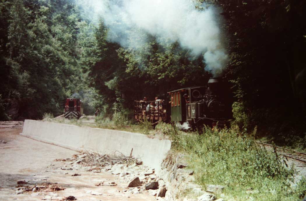 Dampflokfahrt durchs Wassertal