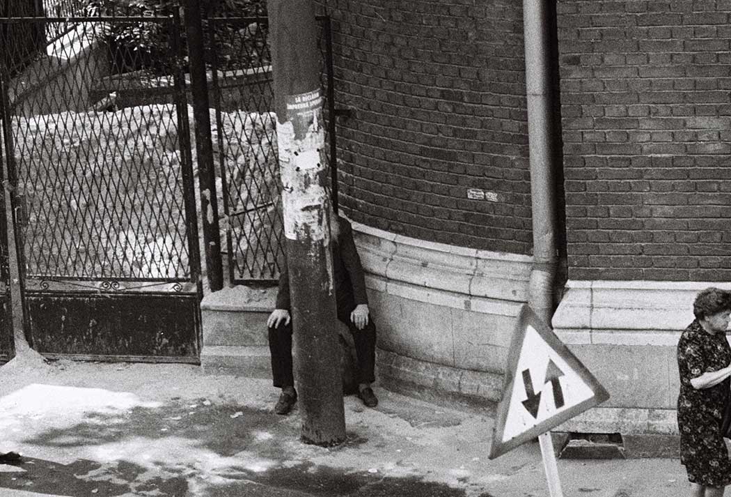 Menschen auf einer Straße