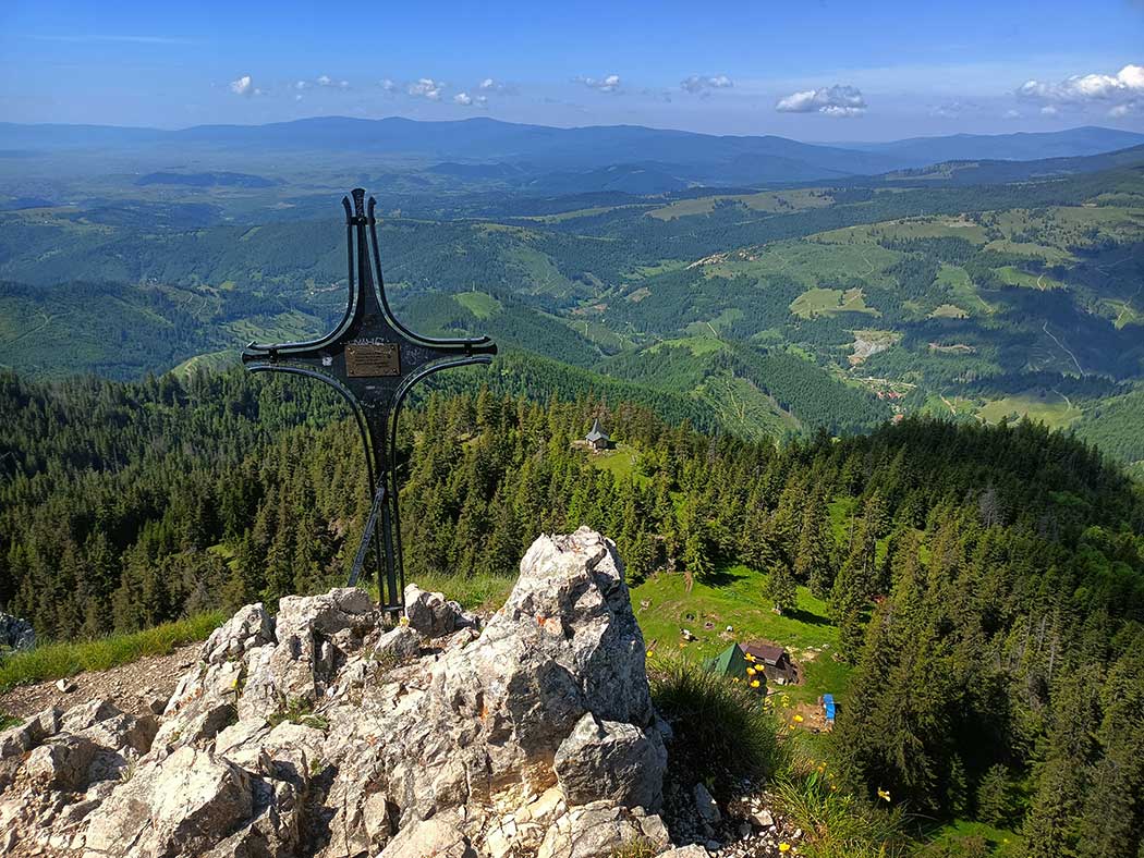 Weitsicht vom Gipfel