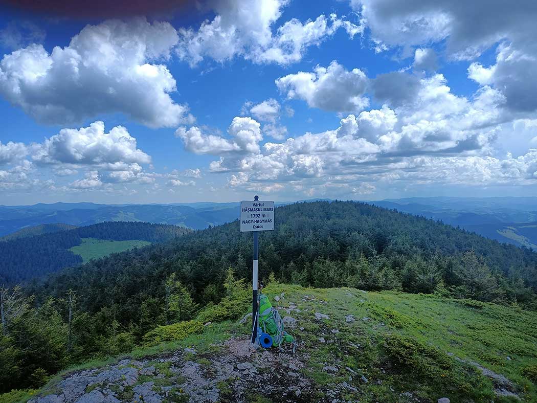 Weitsicht vom Gipfel